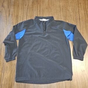 Boombah Explosion Youth Pullover Size YL- 1/4 Zip LS Shirt /Jacket /Windbreaker